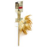 M Pets Igračka za mačke Perce na štapiću, 35.5cm, Bež Cene