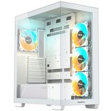 Gigabyte C500 Panoramic Stealt Mid-tower, ATX, 4x ARGB fans White Case | Eponuda.ba