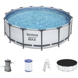 Bestway Bazen z masivno konstrukcijo ø 457 cm globina 122 cm Max - | Shoptok.si