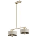  Brilagi - Visilica na sajli 2xE27/60W/230V bež/zlatna | Eponuda.com