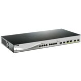 D-link DXS-1210-12TC /E network switch Managed L2 10G Ethernet (100 /1000 /10000) 1U Black, Silver | shoptok.hr