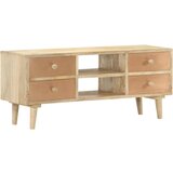 Furnova TV omarica 110x30x45 cm trden mangov les, (21924415) Cene