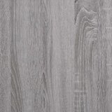 vidaXL Garderobna omara siva sonoma 82,5x51,5x180 cm inženirski les | Shoptok.si