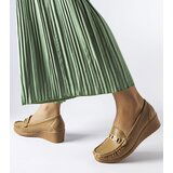 Gemre Brown wedge buckle loafers Lerino | shoptok.hr