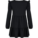 Trendyol Black Petite Pleated Dress | Shoptok.si