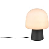  Namizna svetilka s steklenim senčilom v črni in beli barvi (višina 27 cm) Steen – | Shoptok.si