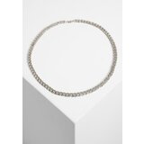 Urban Classics Accessoires Silver necklace with rhinestones | Shoptok.si