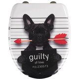 Wenko WC deska s počasnim zapiranjem 37,5 x 41,5 cm Guilty Dog – Cene