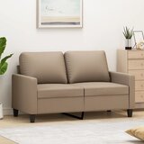  Dvosjed od tkanine boja cappuccina 120 cm od umjetne kože | shoptok.hr