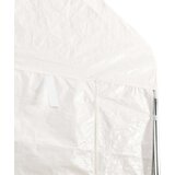  Sjenica s krovom bijela 15 61 x 4 08 x 3 22 m polietilen | shoptok.hr