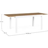 BIZZOTTO Vrtni stol aluminijski 90x140 cm Elias – | shoptok.hr