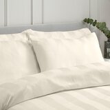 Catherine Lansfield Satenaste prevleke za vzglavnik v kompletu 4 ks 75x50 cm So Soft Satin Stripe &amp;ndash; Slike
