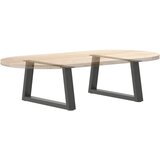  Noge za klub stolić V-oblika 2 kom antracit 50 x (30-31,3) cm čelik | shoptok.hr