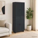  Set ormara 2 pcs Crna 66 x 34,5 x 90 cm Konstruirano drvo | Eponuda.com
