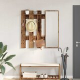  Vješalica za kapute na zidu Zidne Staro drvo 100 x 10 x 100 cm | shoptok.hr