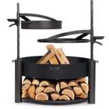 COOKKING Vrtno kurišče MONTANA X 80 cm + rešetka + drog + ponev | Shoptok.si