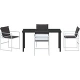  Vrtni set za objed 5 pcs Bijela 140 x 70 x 73 cm | Eponuda.com