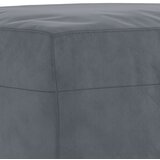  3-dijelni set sofa s jastucima tamnosivi baršunasti | shoptok.hr