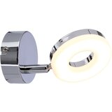 Candellux LED zidna lampa u sjajno srebrnoj boji Thema – | shoptok.hr