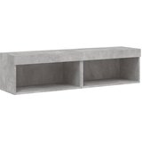 TV ormarići s LED svjetlima 2 kom boja betona 60x30x30 cm | Eponuda.ba