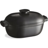 Emile henry Keramični ovalni lonec Cocotte 4,5l mat črna, tudi za indukcijo (20377884) Cene