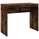 Furnova Pisalna miza dimljeni hrast 90x40x72 cm konstruiran les, (21925326) | Shoptok.si
