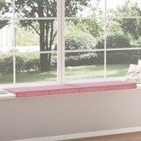  Jastučić za klupu 4 kom. Baršun Ružičasta Dubina 35 cm | shoptok.hr