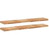  Plutajuće police 2kom s uljnim premazom 160x30x4cm drvo bagrema | shoptok.hr