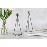 Echtwerk Set Svečnikov Modern, Črna, 2 Kos | Shoptok.si