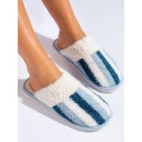 Shelvt Warm striped slippers | Shoptok.si