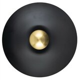 Mitea Lighting LED Zidna lampa M11113-GGD, 3000K, 240V, Crno-zlatne boje Cene
