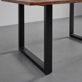 Bessagi Home moderna jedilna miza arya, barva akacije | Shoptok.si