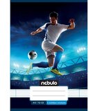 NEBULO Uvezena bilježnica za 3. razred, A5, 12-32, s motivom nogometaša Cijene