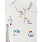 Sinsay Pamučno Polo Body s Printom Brodova | shoptok.hr