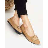 Resti Women's beige ballerinas with an ornament on the toe Cavo - Footwear | Shoptok.si