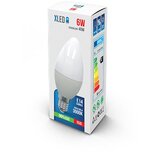 Xled E14 6W LED Sijalica 3000K,220V,480Lm,sveća-minjon | ePonuda.com