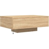 Stolić za kavu s LED svjetlima boja hrasta sonome 85x55x31 cm | shoptok.hr