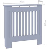  Pokrov za radiator siv MDF 78 cm, (20769740) | Shoptok.si