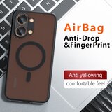 Techsuit PureFrost MagSafe maska za Xiaomi Poco X8 Pro Max - matirano crna | shoptok.hr