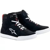 Alpinestars Chrome Shoes Black/White/Bright Red 41 Motoristični čevlji