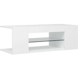 vidaXL TV ormarić s LED svjetlima bijeli 90 x 39 x 30 cm | shoptok.hr