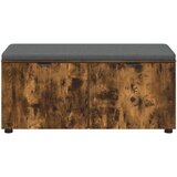  Haldna klop z blazino z vrati Dimljeni oreh 100 x 38 x 46 cm, (5000155656) | Shoptok.si