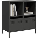  Komoda crna 68x39x73,5 cm hladno valjani čelik Cene