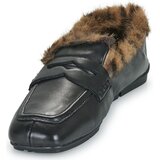 Ash Mokasini BARKELY FUR Črna | Shoptok.si