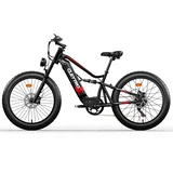 ES7 Fat električno kolo, 48V 18Ah odstranljiva baterija, 26", črna, (5000249681)