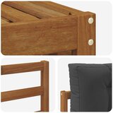  Set vanjskih sofa 6 kom. Prirodna i antracit | shoptok.hr