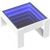  Stolić s beskonačnim LED svjetlima bijeli 50x53x30 cm | Eponuda.com