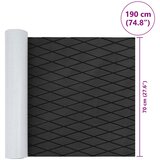  Prostirka za čamce Prugasti Tamno siva i crna 190 x 70 cm EVA | shoptok.hr