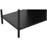 Støraa Črn kovinski regal 75x180 cm Charleston – | Shoptok.si