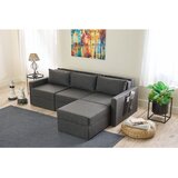 Atelier Del Sofa Saros ugaona garnitura 230 × 110 cm, antracit Cene